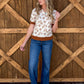 Cowboy Up Aztec Top