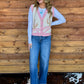 Pink Cactus Sweater Vest