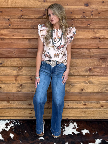 Ranch Cowboy Blouse