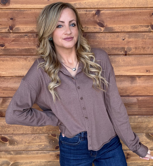 The Mocha Cardigan