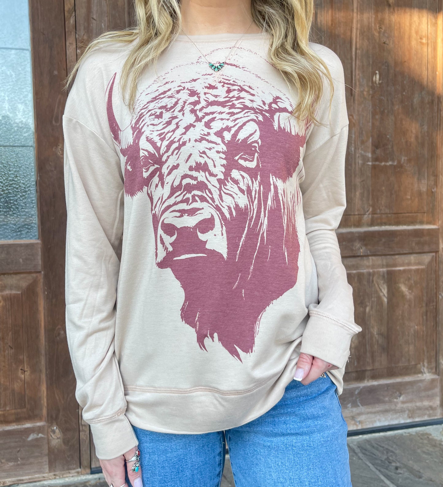 Bison Long Sleeve Top