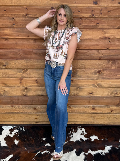 Ranch Cowboy Blouse