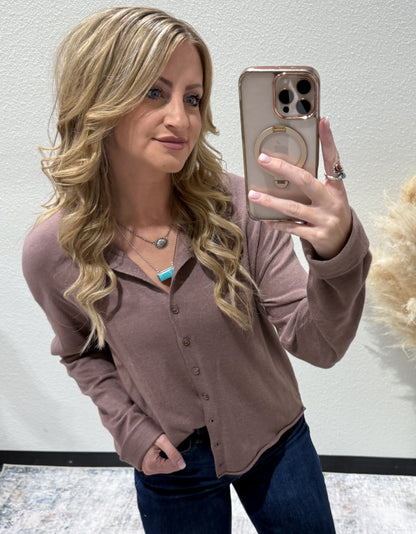 The Mocha Cardigan