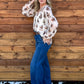 Rowdy Cowboy Mesh Blouse