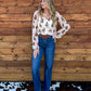 Rowdy Cowboy Mesh Blouse