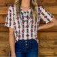 Pendleton Aztec Top