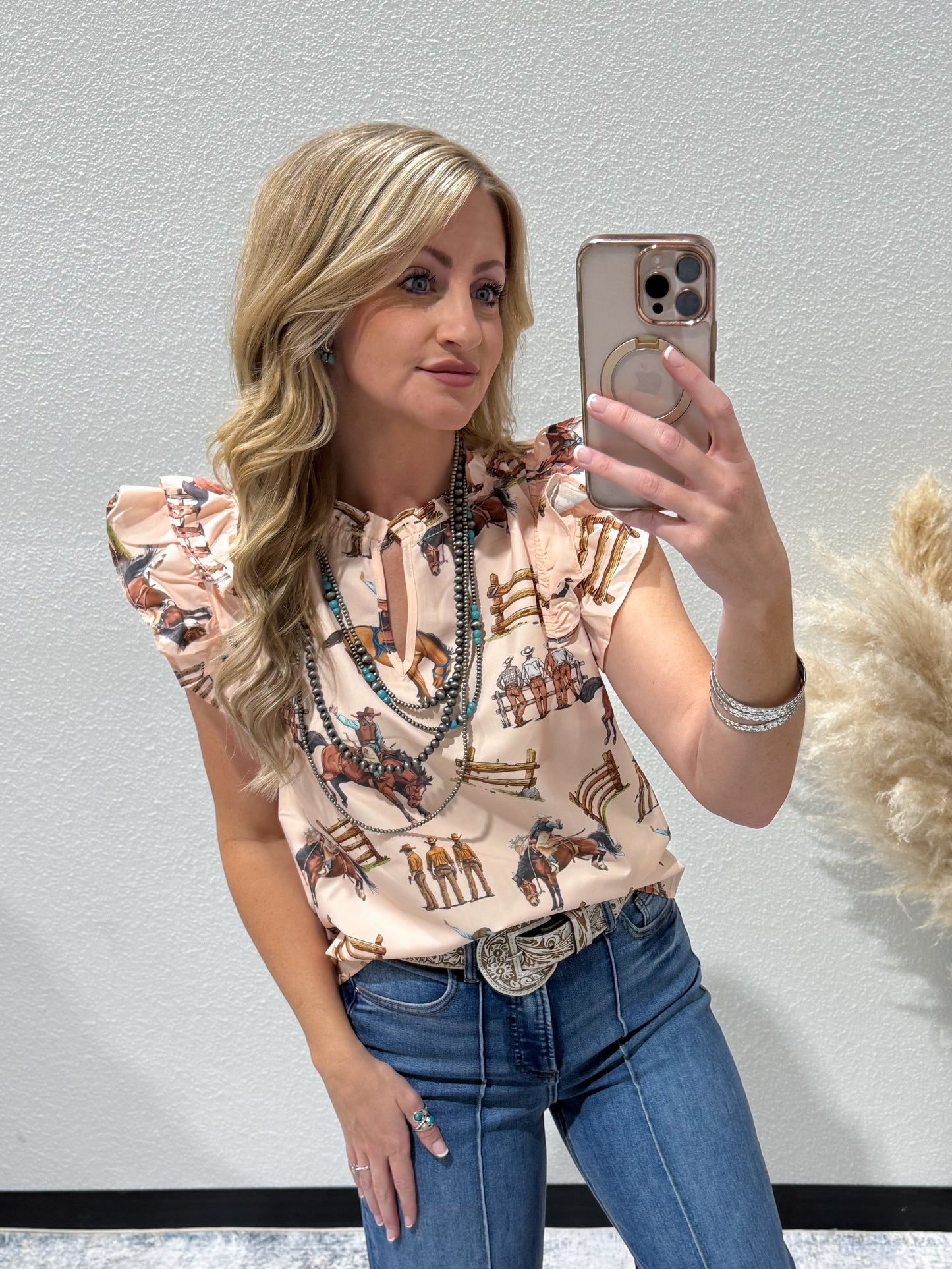 Ranch Cowboy Blouse
