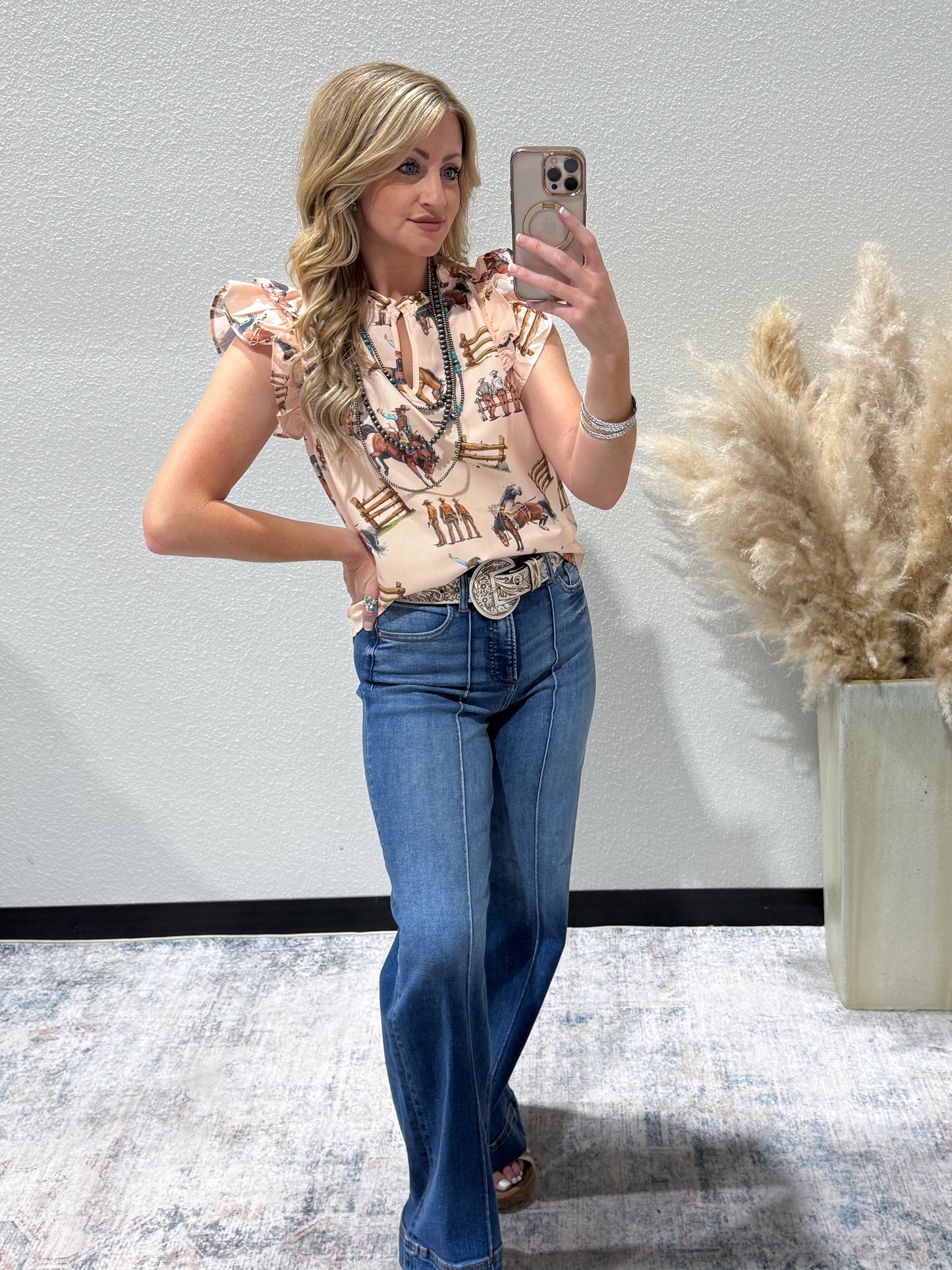 Ranch Cowboy Blouse