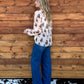Rowdy Cowboy Mesh Blouse
