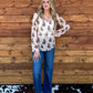 Rowdy Cowboy Mesh Blouse
