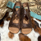 Frisky Corkys Wedges *Espresso