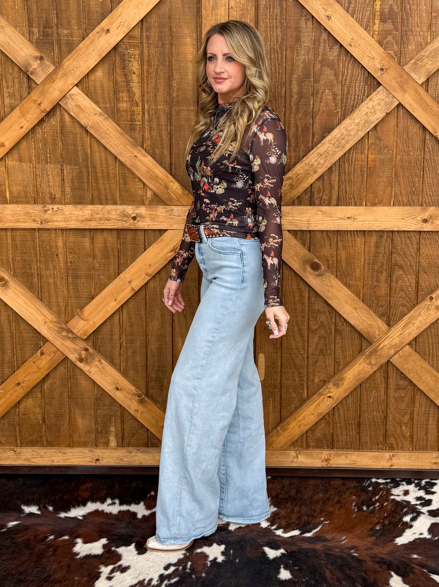 Oregon Trail Mesh Top