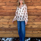 Rowdy Cowboy Mesh Blouse
