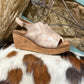 Most Wanted Corkys Wedges *Cream