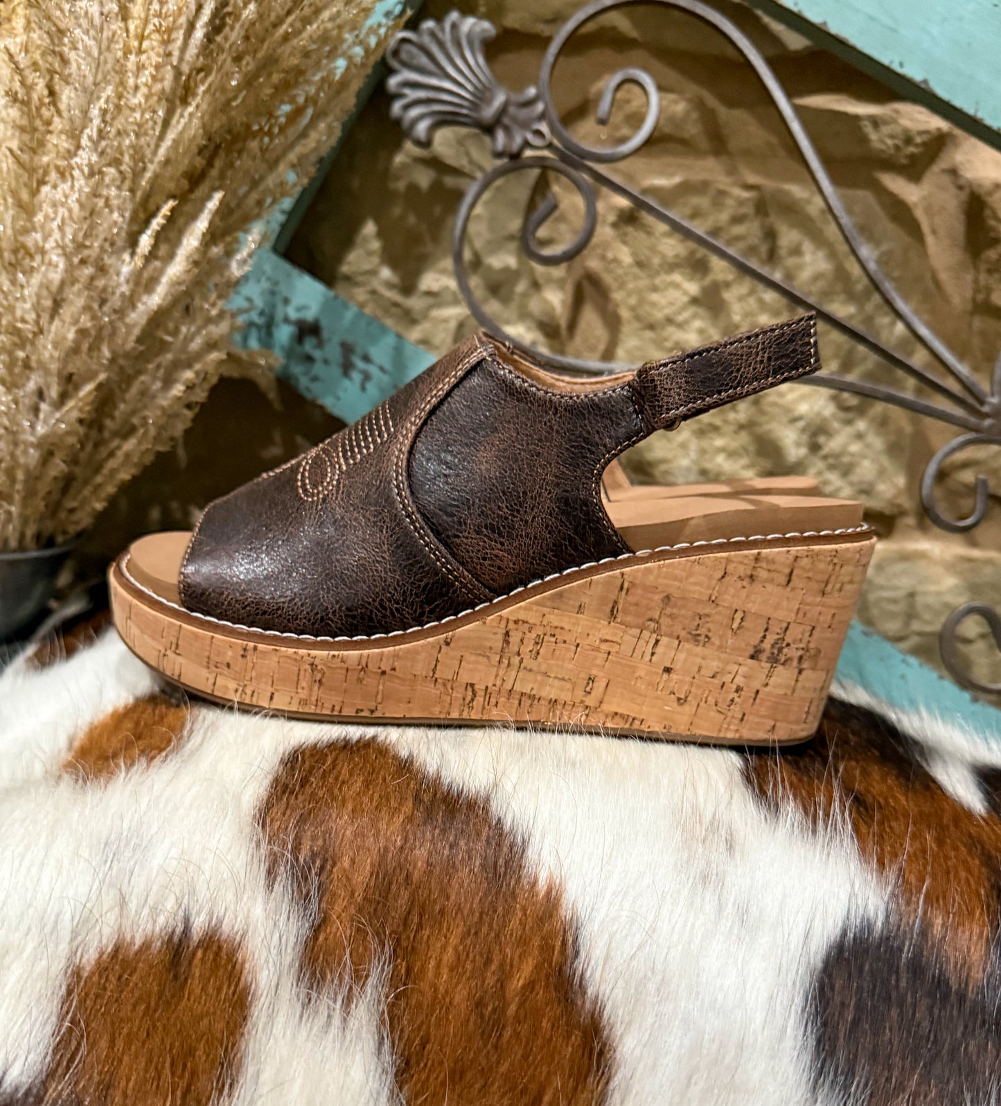 Most Wanted Corkys Wedges *Espresso