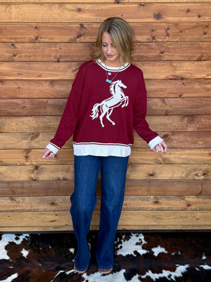 Pony Sweater