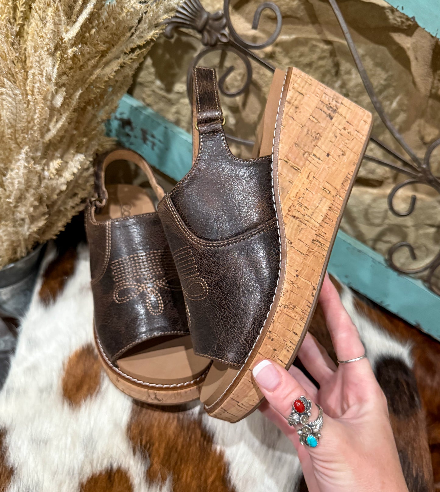 Most Wanted Corkys Wedges *Espresso
