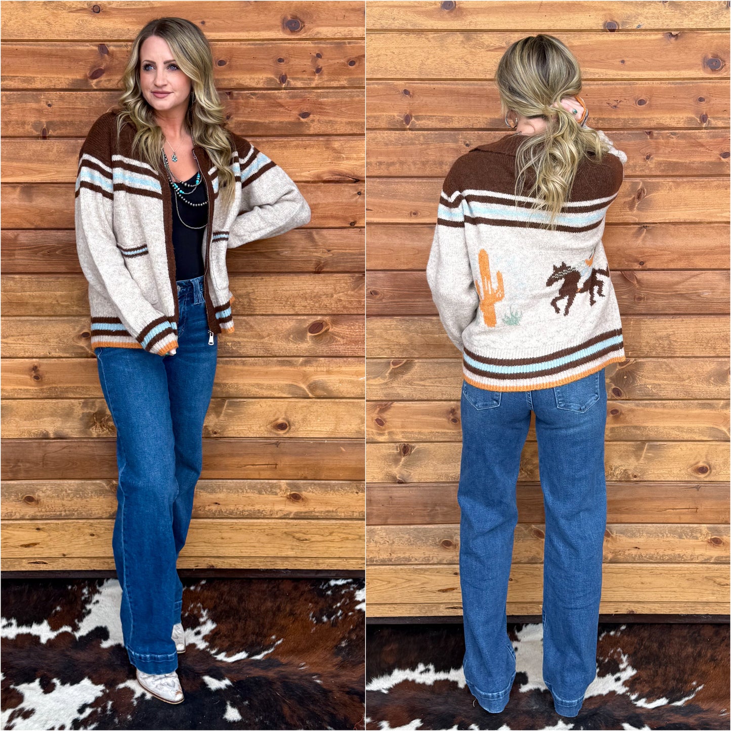 Cowboy Desert Jacket *Oatmeal