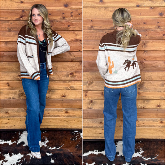 Cowboy Desert Jacket *Oatmeal