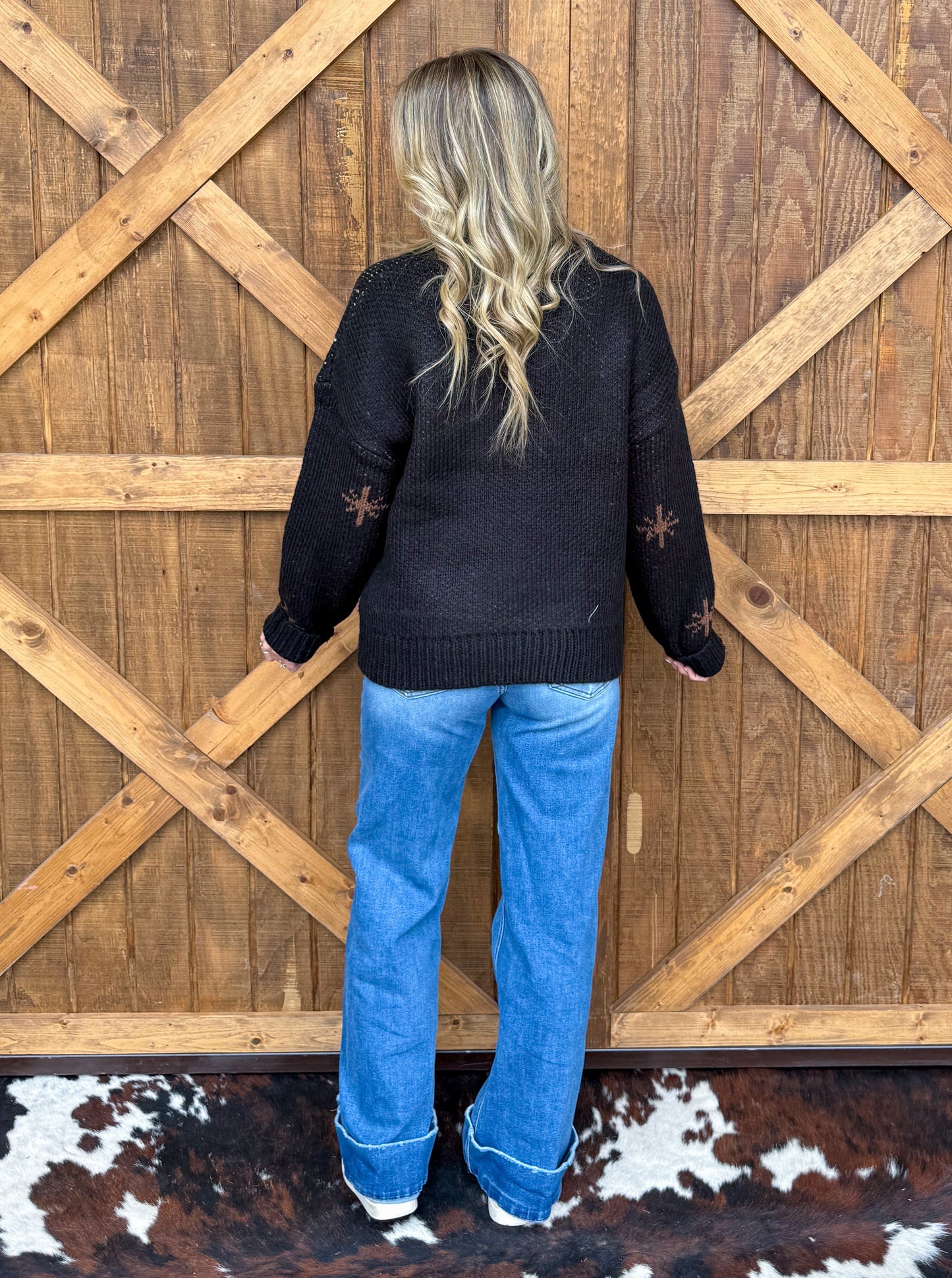 Rodeo Boots Sweater *Black