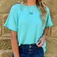 Ribbed Basic Top *Mint