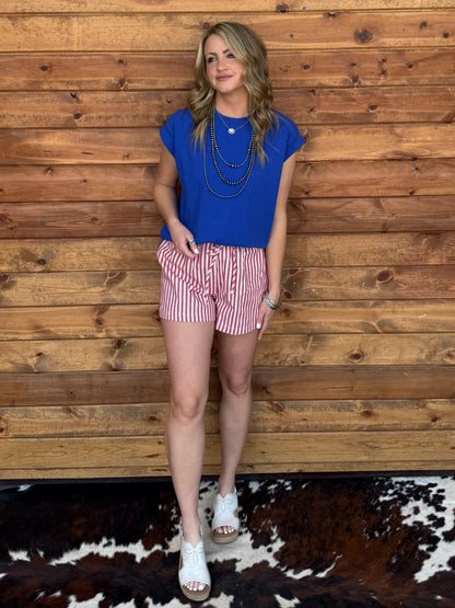 All American Girl Shorts *Red
