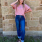 Ribbed Basic Top *Mauve