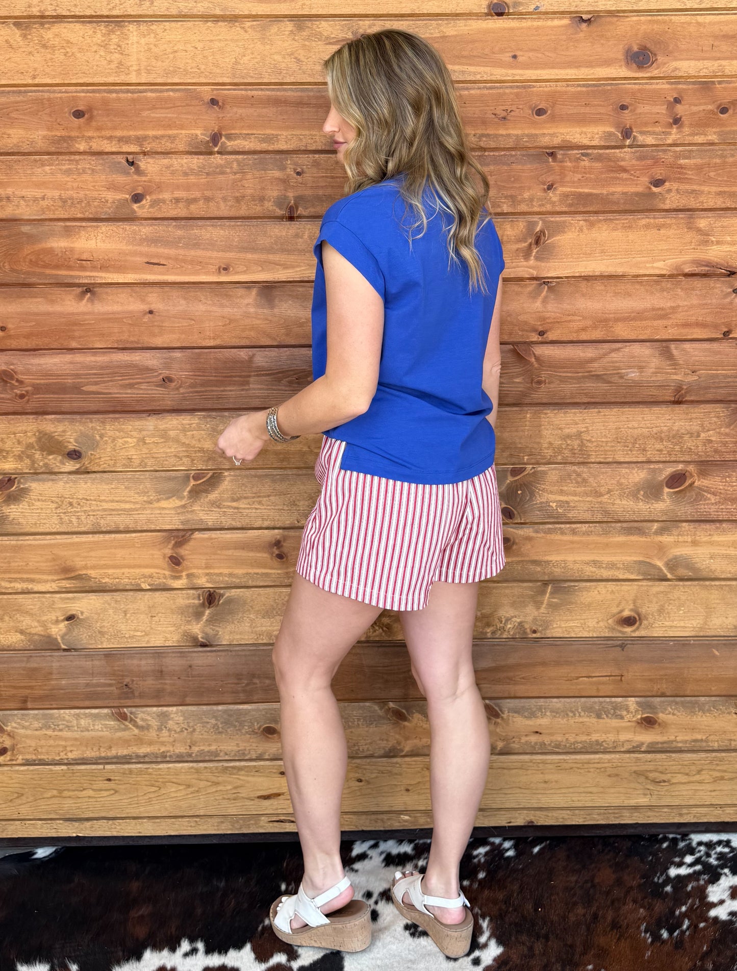 All American Girl Shorts *Red