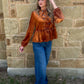 Western Velvet Blouse