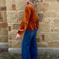 Western Velvet Blouse