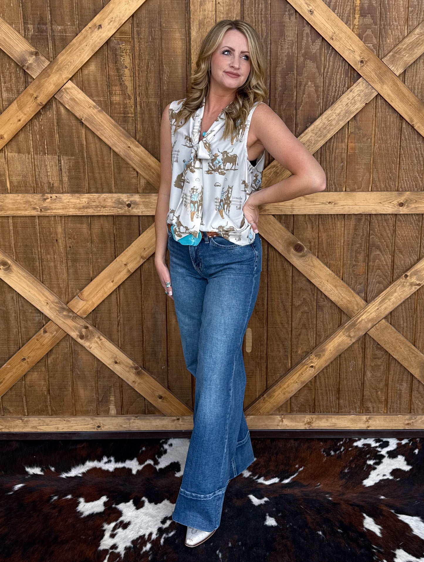 On The Ranch Dress Tank