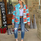 Tess Jacket in Aqua Orange