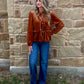Western Velvet Blouse