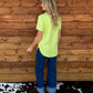Cloud Basic Free Tee *Lime