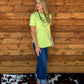 Cloud Basic Free Tee *Lime