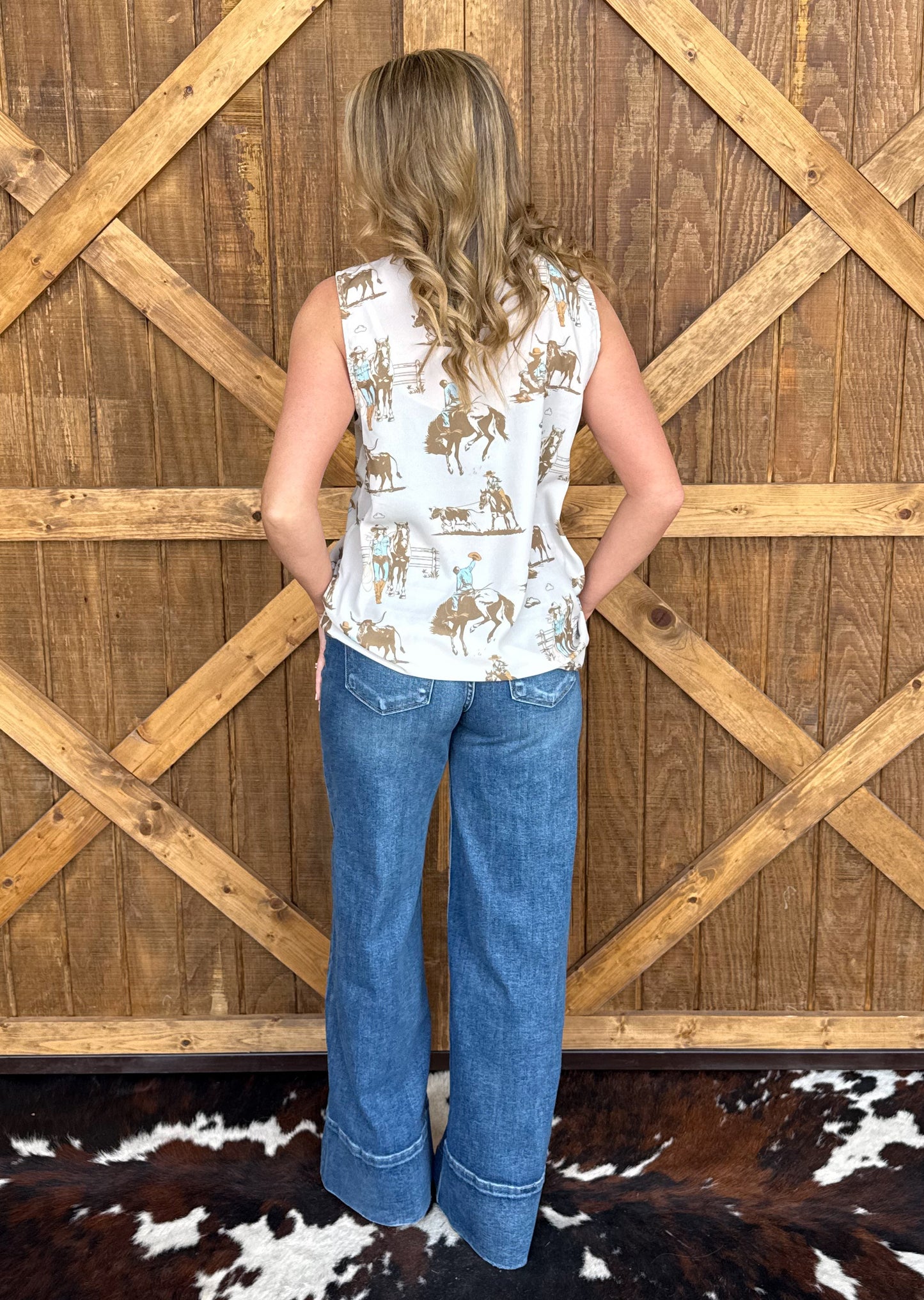 On The Ranch Dress Tank