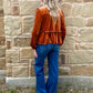 Western Velvet Blouse