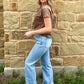 Rope Boot Stitch Top