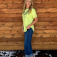 Cloud Basic Free Tee *Lime