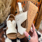 Darlin’ Corkys Wedges *White