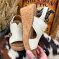 Darlin’ Corkys Wedges *White