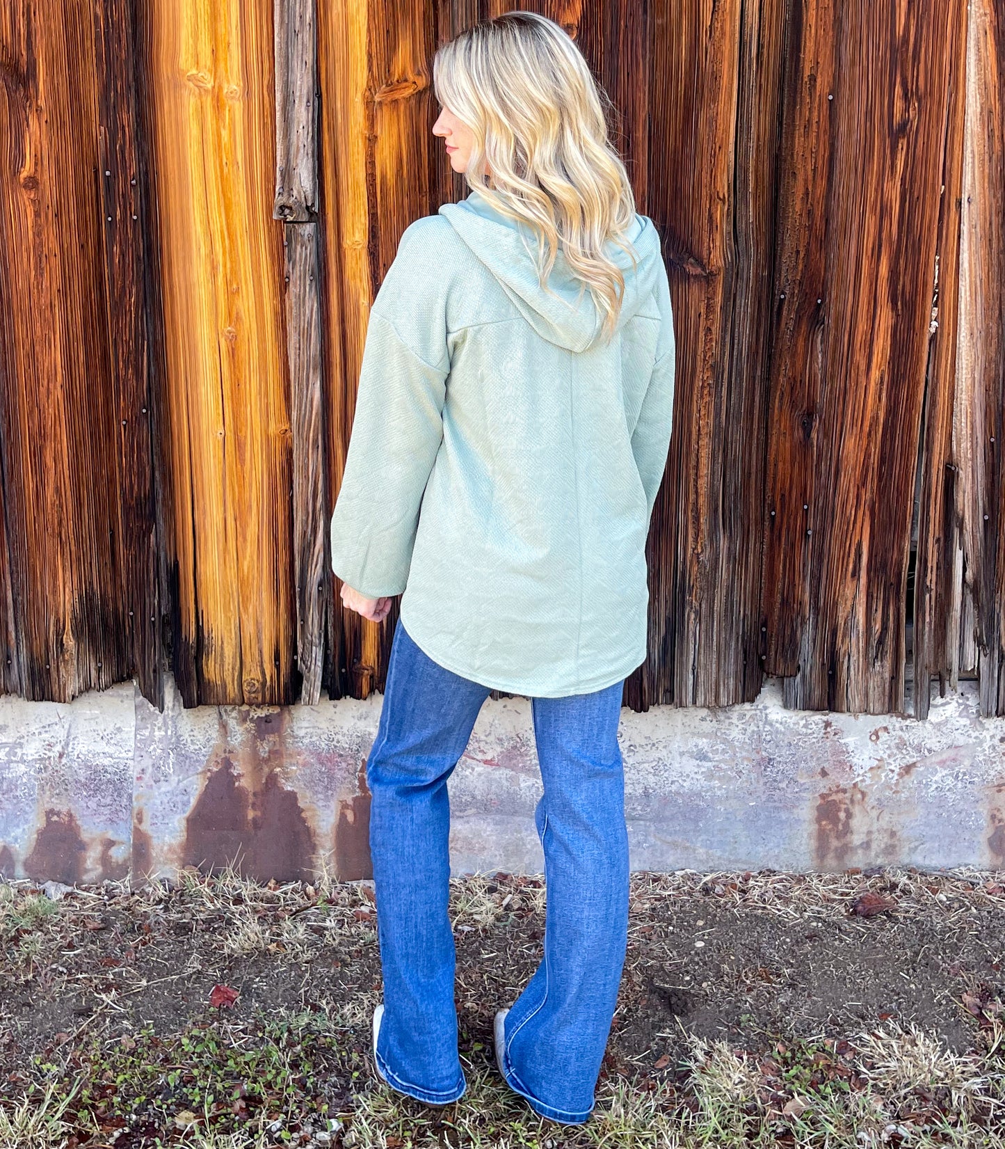 Sage Comfy Hoodie Pullover