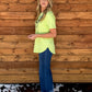 Cloud Basic Free Tee *Lime