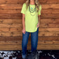 Cloud Basic Free Tee *Lime