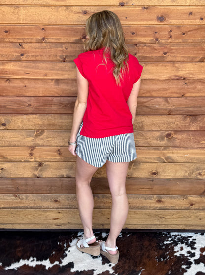 All American Girl Shorts *Navy