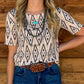 Sandy Aztec Top