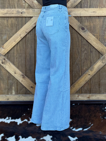 The Georgia Striped Vervet Jeans