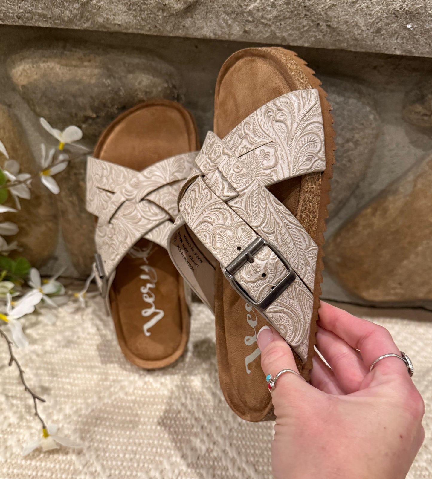 Jada Sandals *Light Grey