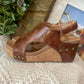 Carley Saddle Wedges by Corkys