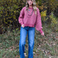 The Tess Sweater *Mauve